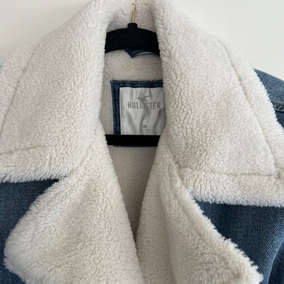 Hollister | Jackets & Coats | Shearling Denim Jacket - Picture 3 of 3